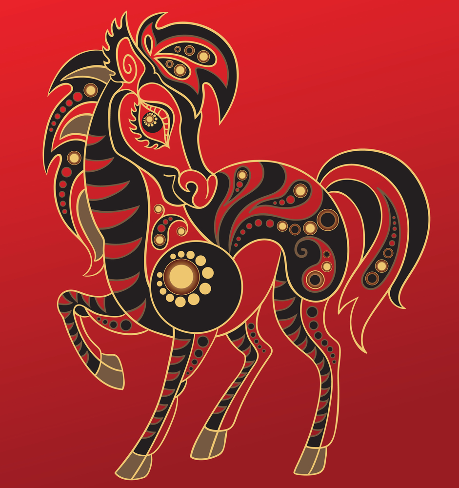 Восточный знак зодиака Лошадь